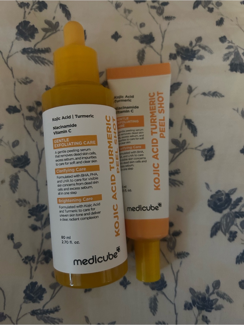 medicube Kojic Acid Turmeric Peel Serum – Brightening Yellow Peel